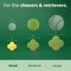 imageEarth Rated Dog Ball Interactive Fetch Toy for All Breeds Comes in Multiple Sizes Made with Natural Rubber Perfect for Indoor and Outdoor Use Large YellowSmall