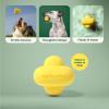 imageEarth Rated Dog Ball Interactive Fetch Toy for All Breeds Comes in Multiple Sizes Made with Natural Rubber Perfect for Indoor and Outdoor Use Large YellowMedium