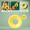 imageEarth Rated Flying Disc Toy for Dogs and Puppies Interactive Dog Toys Saucer Floats in Water Large YellowSmall