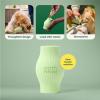imageEarth Rated Treat Dispensing Dog Toys Enrichment Toy for Adult and Puppy Dogs Slow Feeder Dishwasher and FreezerSafe Natural Rubber Small GreenTreat Toy