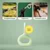 imageEarth Rated Tug of War Toy for Dogs and Puppies Interactive Dog Pull Toys Ergonomic Grip Natural Rubber Small GreenLarge