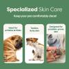 imageEarth Rated VetDeveloped Pet Ear Wipes Hypoallergenic Cleaner for Dogs ampamp Cats Ears to Remove Dirt and Wax Build Up Wild Oat Scent 70 CountWild Oat