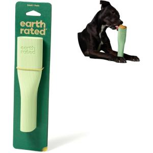 imageEarth Rated Dog Toy Enrichment Toys for Adult and Puppy Dogs Dishwasher and FreezerSafe Natural Rubber Small GreenDog Toy